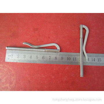 Factory Supply 85mm Silver Color Metal Money Clip